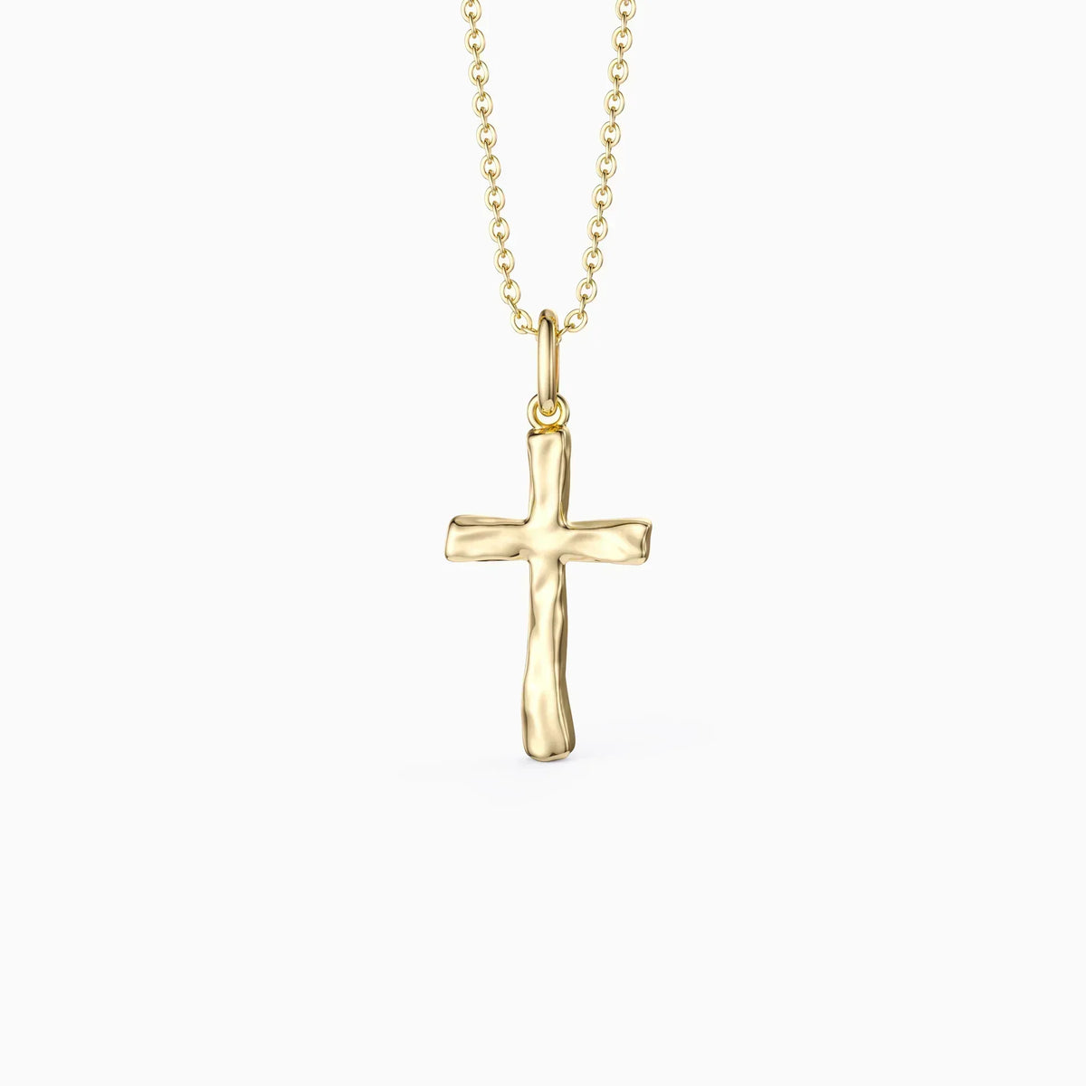 Liquid Cross Necklace